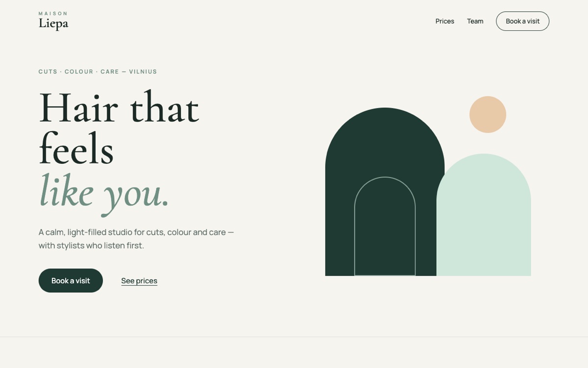 Maison Liepa — hair studio